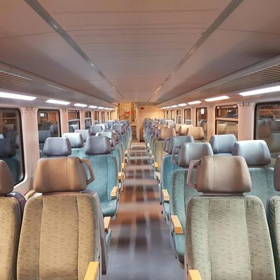 A calm, empty training space with natural light.